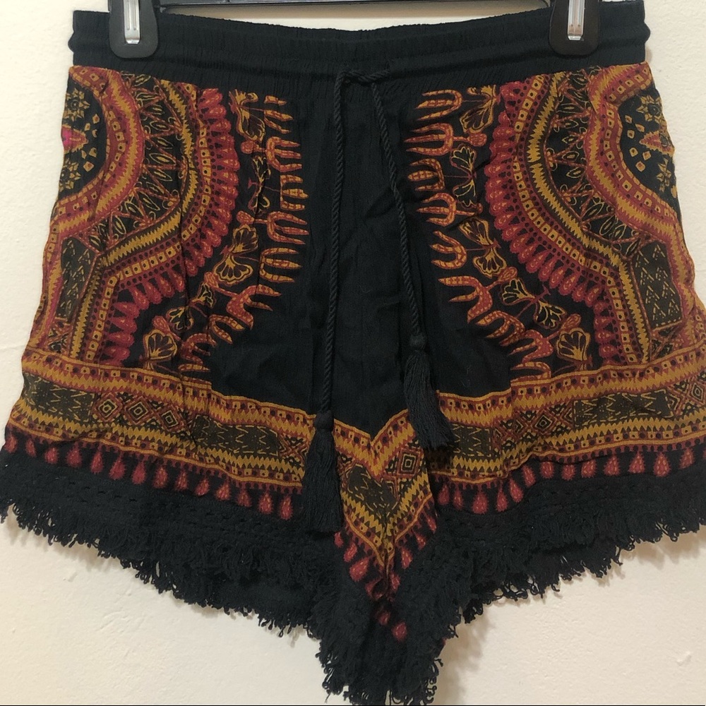 Tapestry style Band of Gypsies shorts, size S